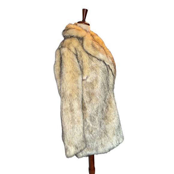 MINKPINK Faux Fur Coat | Medium | Leopard Lining | Hook Closure - Picture 2 of 11